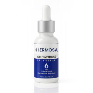HERMOSA Glutathione Face Serum – With L-Glutathione, Niacinamide & Kojic Acid for Clear, Radiant Skin