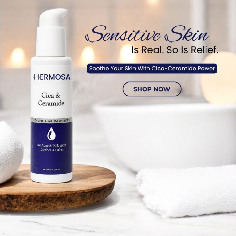 Soothe & Repair Sensitive Skin with Cica + Ceramide
